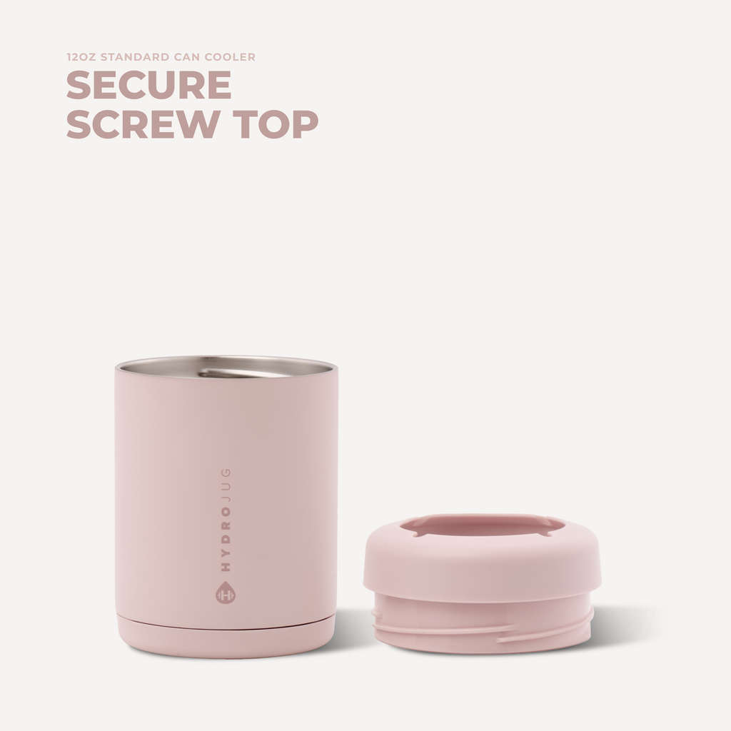 Can Cooler 12oz - DUSTY ROSE